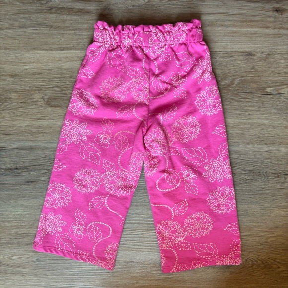 Jessica Simpson Matching Set Jogging Suit Pink White Size 3T Like New - Picture 3 of 6